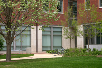 UIUC NCSA Pedestrian Path